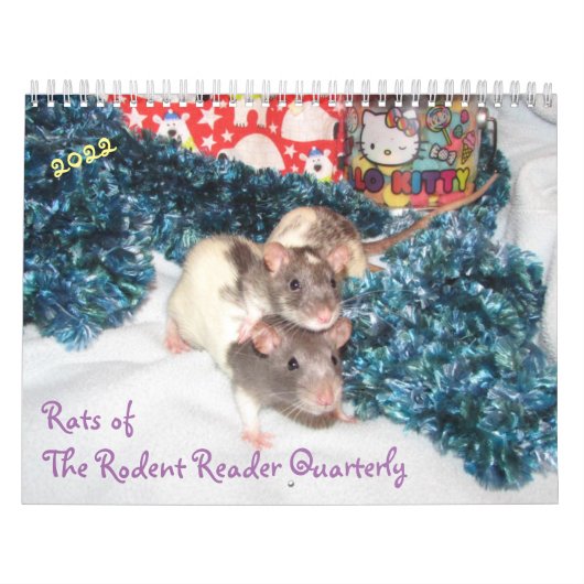 2022 Rats of the Rodent Reader Calendar E カレンダー (カバー)