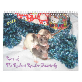 2022 Rats of the Rodent Reader Calendar E カレンダー