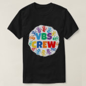 2022 Vacation Bible School Bleashed Handprints VBS Tシャツ (デザイン正面)