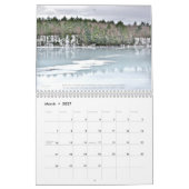 2022 Walden Pond and Concord:引用文付 カレンダー (3月 2027)