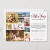 2022 What A Year Photo Collage 2023カレンダー シーズンカード (正面)