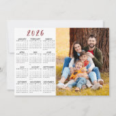 2022 What A Year Photo Collage 2023カレンダー シーズンカード (裏面)