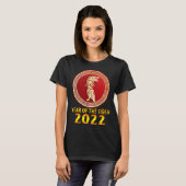 2022 Year Of Tiger Lunar Happy New Year Chinese Zo Tシャツ (正面フル)
