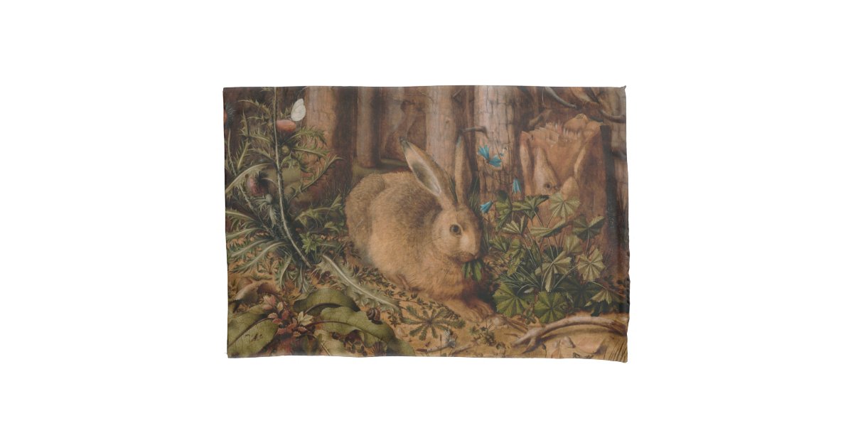 23絵画年ヨーロッパのウサギ 枕カバー Zazzle Co Jp 23絵画年ヨーロッパのウサギ 枕カバー Zazzle Co Jp