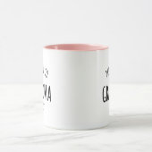 2023おばあちゃんの妊娠の発表に昇進 マグカップ (中央)