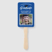 2023おめでとう卒業学校カラーフォトハンド ハンドファン (裏面)