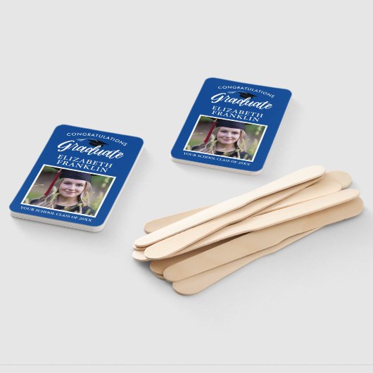 2023おめでとう卒業学校カラーフォトハンド ハンドファン (組立なし)