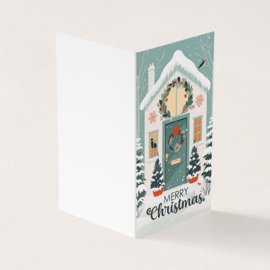 2023おもしろいミニクリスマスカード、Gagギフトジョーク 名刺 (外部)