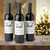 2023おもしろい年ワインの接着剤で私たちを一緒に緑を保持 ワインラベル