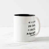 2023やる気を起こさせる白黒おもしろい ツートーンマグカップ (正面右)