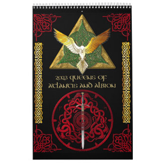 2023アトランティスとアルビオンカレンダーのクイーンズ カレンダー
