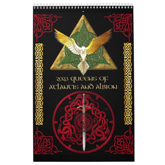 2023アトランティスとアルビオンカレンダーのクイーンズ カレンダー (カバー)