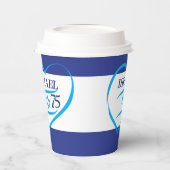 2023イスラエル独立記念日75 紙コップ (左)