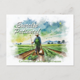 2023エクササイズ忍耐！JWコンベンションポストカード ポストカード