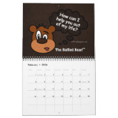 2023カスタマイズ可能な動物ユーモア12ヶ月カレンダー カレンダー (2月 2026)