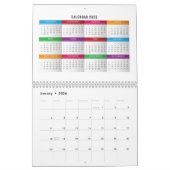 2023カラフルカレンダーデザイン カレンダー (1月 2026)