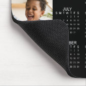 2023カレンダファミリ4写真パーソナライズされた色 マウスパッド (コーナー)