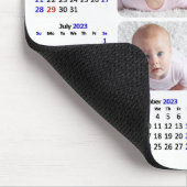 2023カレンダーカスタムフォトミニマルモダンリスト マウスパッド (コーナー)
