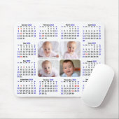 2023カレンダーカスタムフォトミニマルモダンリスト マウスパッド (マウス)