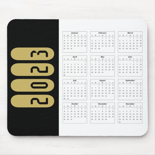 2023カレンダーカード マウスパッド (正面)