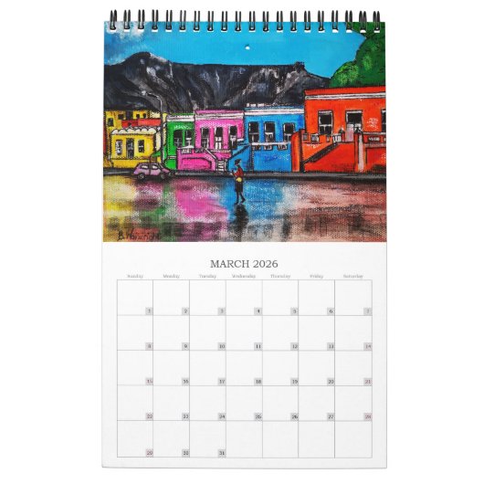 2023カレンダーケープタウンの雰囲気 カレンダー (3月 2026)