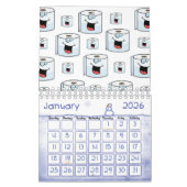 2023カレンダートイレ紙愛、アヒル カレンダー (1月 2026)