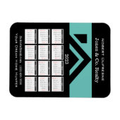 2023カレンダーハウスパーソナライズされたマグネット マグネット (横)