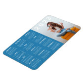 2023カレンダー磁石 |カスタムカラーと写真 マグネット (左側)