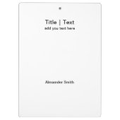2023カレンダー12ファミリーフォトグモダンリーングリッター クリップボード (裏面)
