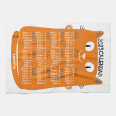 2023カレンダー(新しいバージョンの説明を参照) キッチンタオル (横)