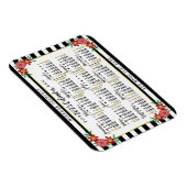 2023カレンダー（最新版の説明を参照） マグネット (右側)