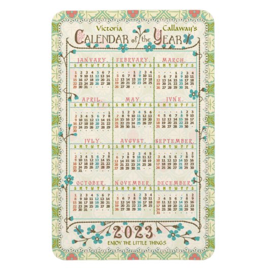 2023カレンダー（最新版は説明欄を参照） マグネット (縦)