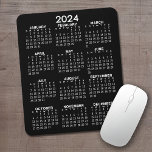 2023カレンダー – 黒い背景 – 垂直 マウスパッド<br><div class="desc">2023年シンプルカレンダー付き黒い背景。新年シンプルの営業品目。色の付いたカレンダーの黒い無地の背景。</div>