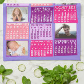 2023カレンダ(最新・バージョンの説明を参照) キッチンタオル (折り畳み)