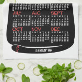 2023カレンダ(最新・バージョンの説明を参照) キッチンタオル (折り畳み)