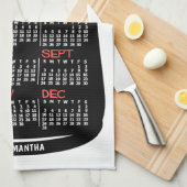 2023カレンダ(最新・バージョンの説明を参照) キッチンタオル (四つ折り)