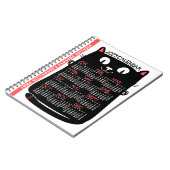 2023カレンダ(最新・バージョンの説明を参照) ノートブック (左側)