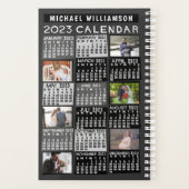 2023カレンダ(最新・バージョンの説明を参照) プランナー手帳 (裏面)