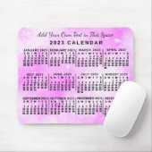 2023カレンダ(最新・バージョンの説明を参照) マウスパッド (マウス)
