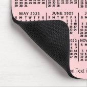 2023カレンダ(最新・バージョンの説明を参照) マウスパッド (コーナー)