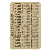 2023カレンダ(最新・バージョンの説明を参照) マグネット (縦)