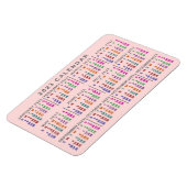 2023カレンダ(最新・バージョンの説明を参照) マグネット (左側)