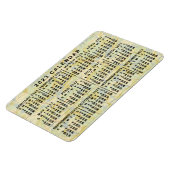 2023カレンダ(最新・バージョンの説明を参照) マグネット (左側)