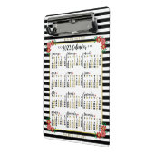 2023カレンダ(最新・バージョンの説明を参照) ミニクリップボード (アングル2)