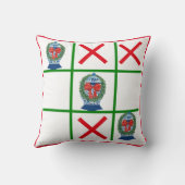2023クリスマスジンジャージャーススティックタックトー クッション (裏面)