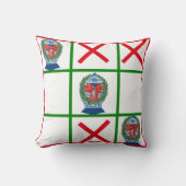 2023クリスマスジンジャージャーススティックタックトー クッション (正面)