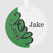 2023グリーンカスタムクラス写真 オーナメント (裏面)
