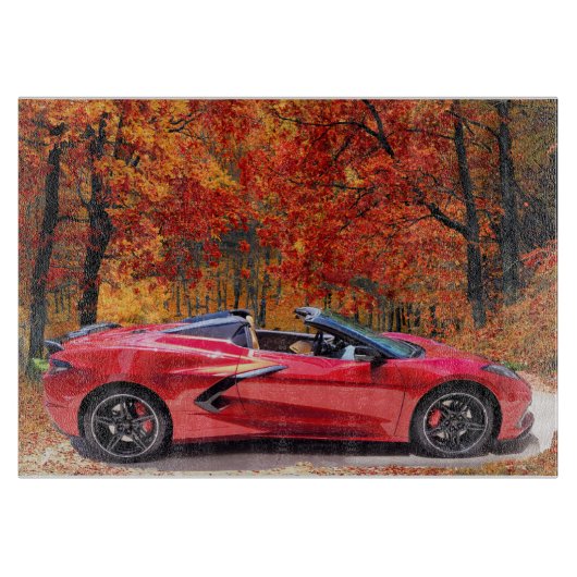 2023コルベット切削板 カッティングボード (正面)