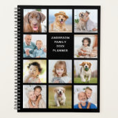 2023シンプルコラージュパーソナライズされたアポイントメント プランナー手帳 (正面)