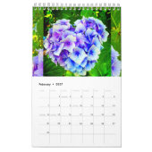 2023ストップ年の花を見る カレンダー (2月 2027)